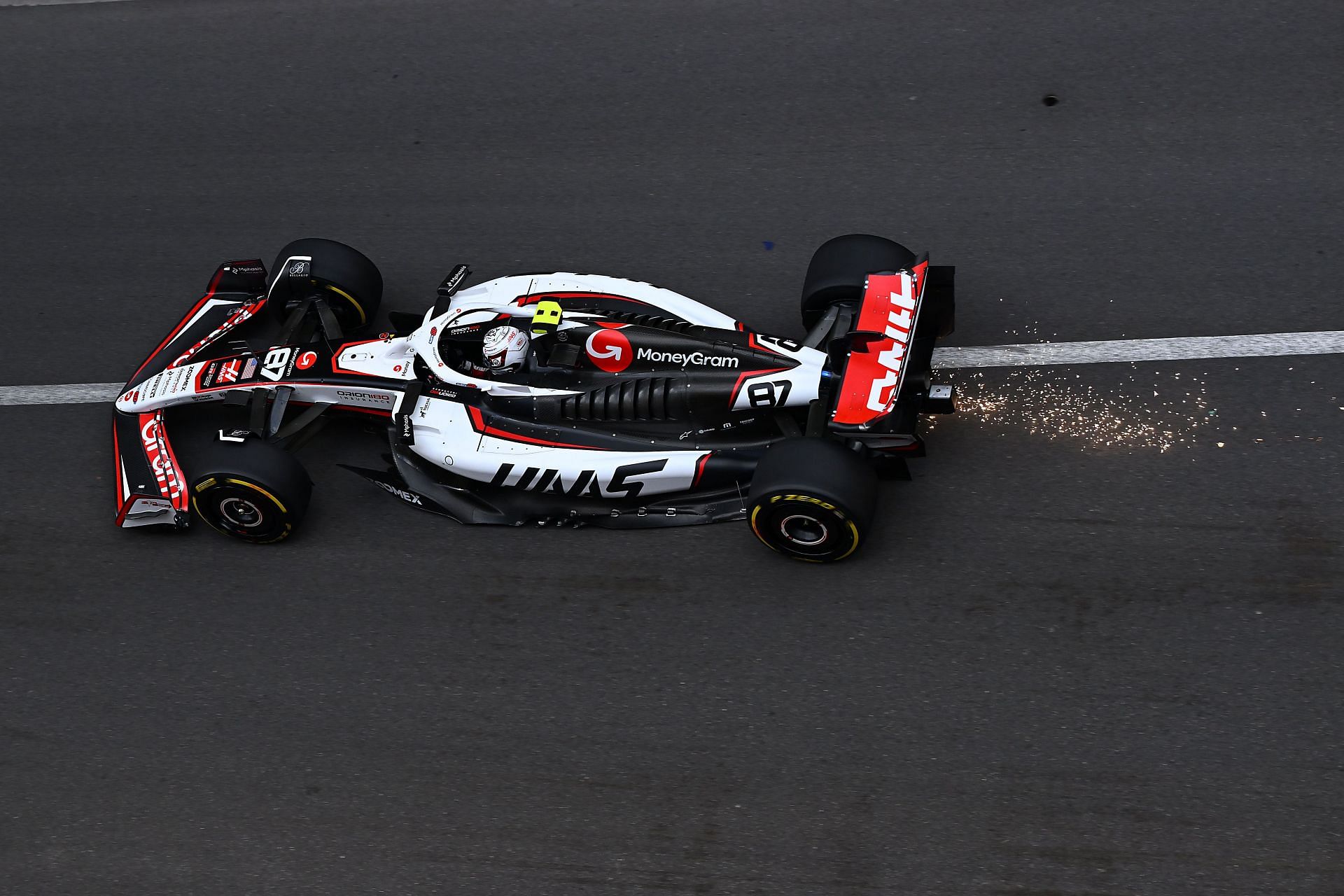 Oliver Bearman on track during practice ahead of the F1 Grand Prix of Monaco at Circuit de Monaco on May 23, 2025- Source: Getty